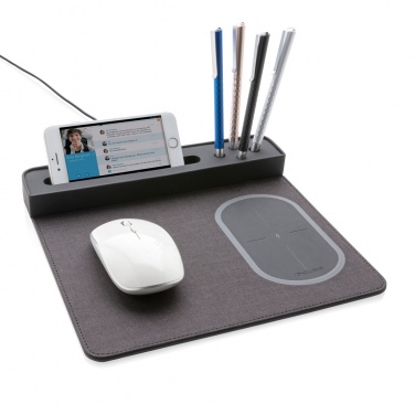 Logotrade advertising product picture of: Air mousepad with 5W wireless charging and USB