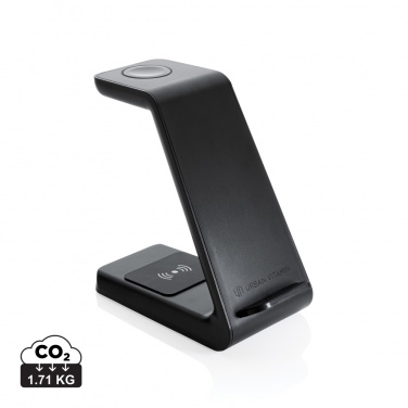 Logo trade promotional giveaways picture of: Urban Vitamin Fairfield 3 in1 RCS rplastic charger