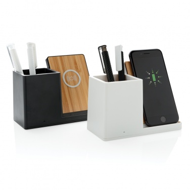 Logo trade promotional products picture of: Ontario RCS recycled plastic 10W wireless charger
