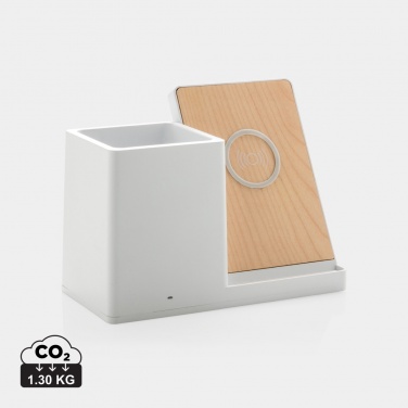 Logotrade advertising product image of: Ontario RCS recycled plastic 10W wireless charger