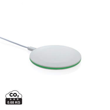 Logotrade corporate gift picture of: RCS recycled plastic 15W Wireless fast charger