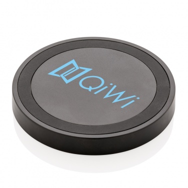 Logo trade promotional item photo of: 5W wireless charging pad round