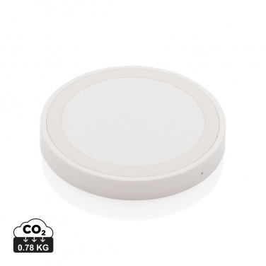 Logo trade promotional items picture of: 5W wireless charging pad round