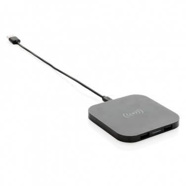 Logo trade promotional gifts picture of: Wireless 5W charging pad