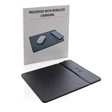 Logotrade promotional products photo of: Mousepad with 5W wireless charging