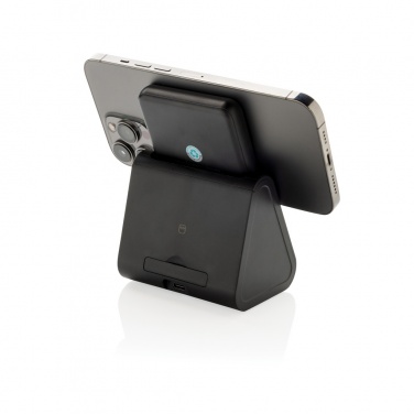 Logotrade business gift image of: Powerbase RCS recycled plastic 3 in 1 charger with powerbank