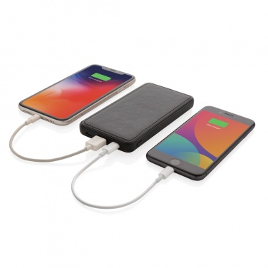 Logotrade business gifts photo of: Tusca 10.000 mAh PU powerbank