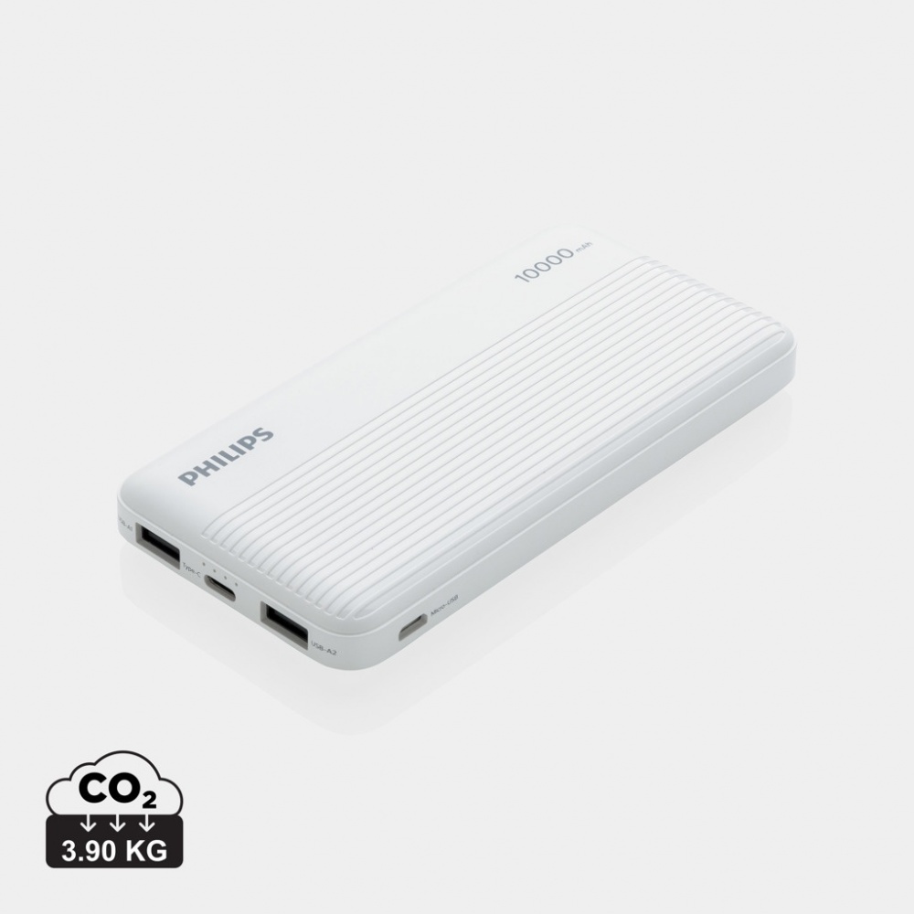 Logotrade corporate gifts photo of: Philips 10.000 mAh slim powerbank