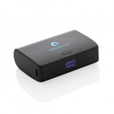 Logotrade promotional merchandise image of: FlashCharge RCS rplastic 10000 mah fast charge powerbank