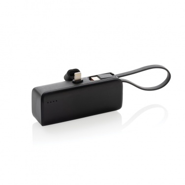 Logo trade promotional product photo of: Powerlink RCS rplastic 3000 mAh powerbank iOS connector