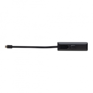 Logo trade promotional gifts picture of: Powerlink RCS rplastic 3000 mAh powerbank iOS connector