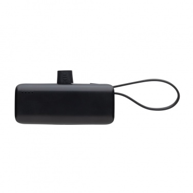 Logo trade promotional items picture of: Powerlink RCS rplastic 3000 mAh powerbank iOS connector