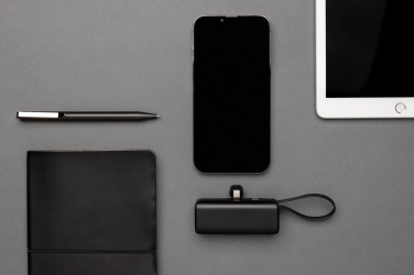 Logotrade advertising product picture of: Powerlink RCS rplastic 3000 mAh powerbank iOS connector