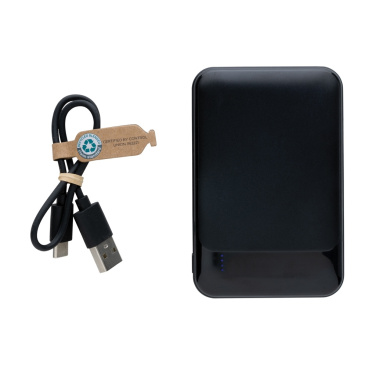 Logo trade corporate gift photo of: RCS recycled plastic 5.000 mAh powerbank