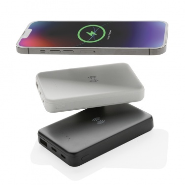 Logotrade promotional items photo of: RCS recycled plastic 5.000 mAh 5W wireless powerbank