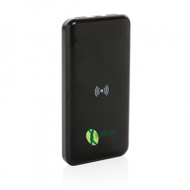 Logotrade corporate gifts photo of: RCS standard recycled plastic wireless powerbank