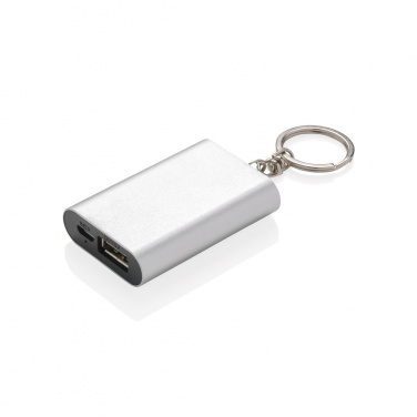 Logotrade promotional product picture of: 1.000 mAh keychain powerbank