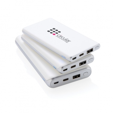 Logo trade promotional product photo of: Ultra fast 10.000 mAh powerbank with PD