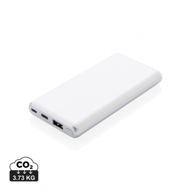 Logo trade promotional products image of: Ultra fast 10.000 mAh powerbank with PD
