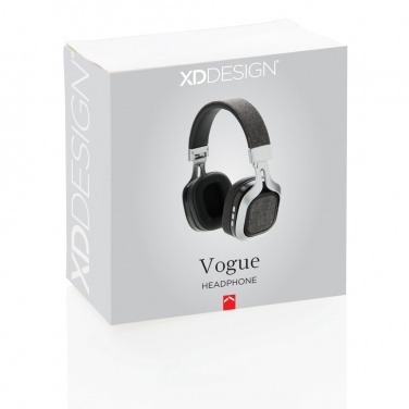 Logo trade promotional giveaways image of: Vogue Headphone