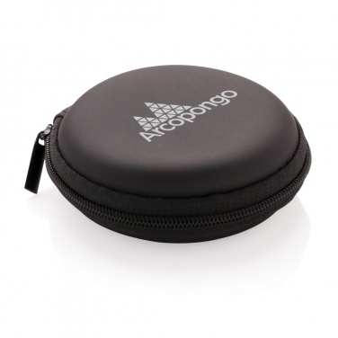 Logo trade promotional gifts picture of: Wireless earbuds in pouch
