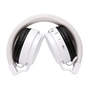 Logo trade promotional giveaways picture of: Foldable wireless headphone