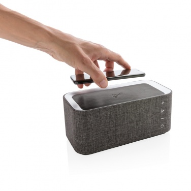 Logotrade promotional merchandise photo of: Vogue wireless charging speaker