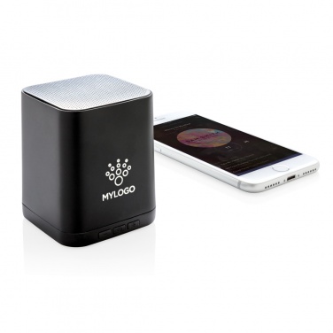 Logotrade promotional gift picture of: Light up logo wireless speaker