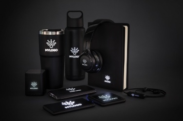 Logo trade corporate gifts image of: Light up logo wireless speaker