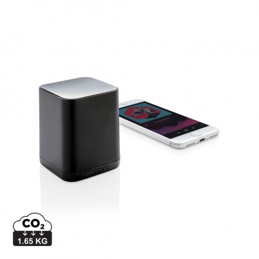 Logotrade promotional giveaway image of: Light up logo wireless speaker