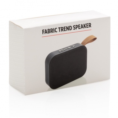 Logotrade promotional gift image of: Fabric trend speaker