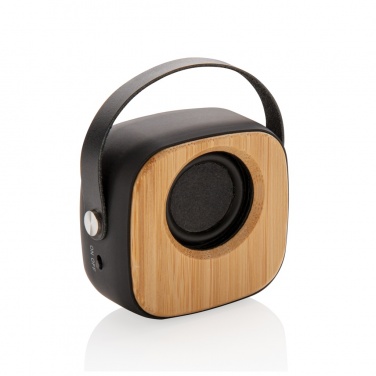 Logotrade business gift image of: Bamboo 3W Wireless Fashion Speaker