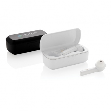 Logotrade advertising product image of: Free Flow TWS earbuds in charging case