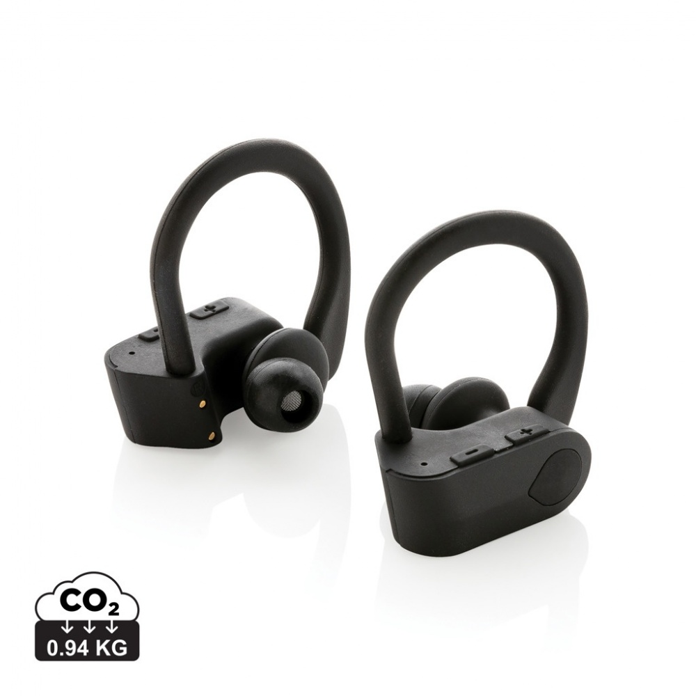Logotrade promotional merchandise image of: TWS sport earbuds in charging case