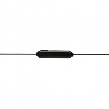 Logo trade promotional merchandise image of: Bamboo wireless earbuds