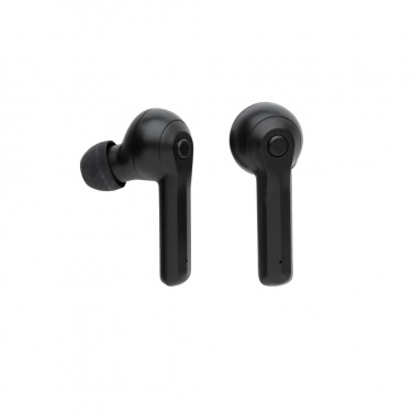 Logo trade advertising product photo of: TWS earbuds in wireless charging case
