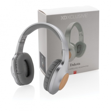 Logotrade promotional merchandise picture of: Dakota Bamboo wireless headphone