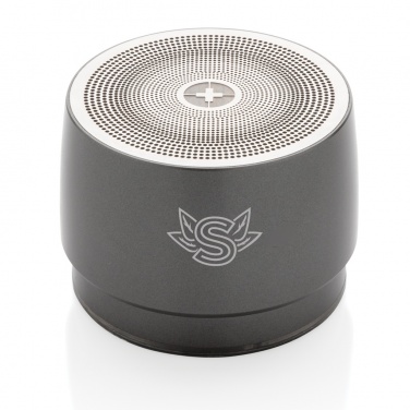 Logotrade promotional product picture of: Swiss peak 5W wireless bass speaker