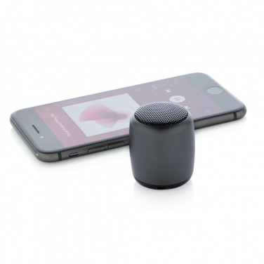 Logotrade promotional giveaway image of: Mini aluminium wireless speaker