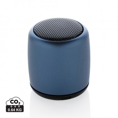 Logotrade promotional merchandise picture of: Mini aluminium wireless speaker