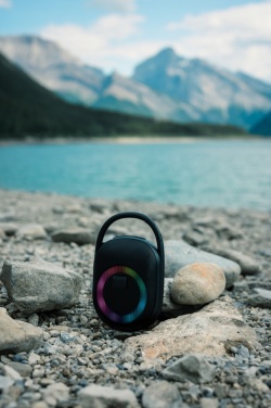 Logotrade promotional merchandise picture of: RCS recycled plastic Lightboom 5W Clip speaker