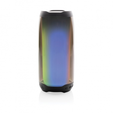 Logo trade advertising products image of: RCS recycled plastic Lightboom 10W speaker