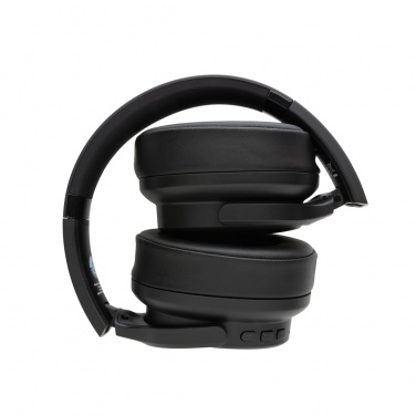 Logo trade promotional giveaways image of: Urban Vitamin Palo Alto RCS rplastic headphone