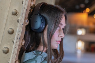 Logo trade corporate gift photo of: Urban Vitamin Palo Alto RCS rplastic headphone
