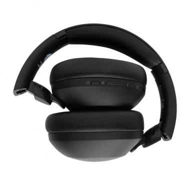 Logo trade promotional gift photo of: Urban Vitamin Cupertino RCS rplastic ANC headphone