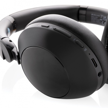 Logo trade advertising products image of: Urban Vitamin Cupertino RCS rplastic ANC headphone