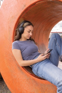 Logo trade corporate gifts picture of: Urban Vitamin Cupertino RCS rplastic ANC headphone
