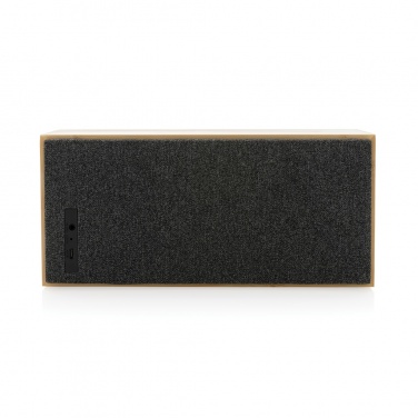 Logo trade corporate gift photo of: Wynn 20W bamboo wireless speaker