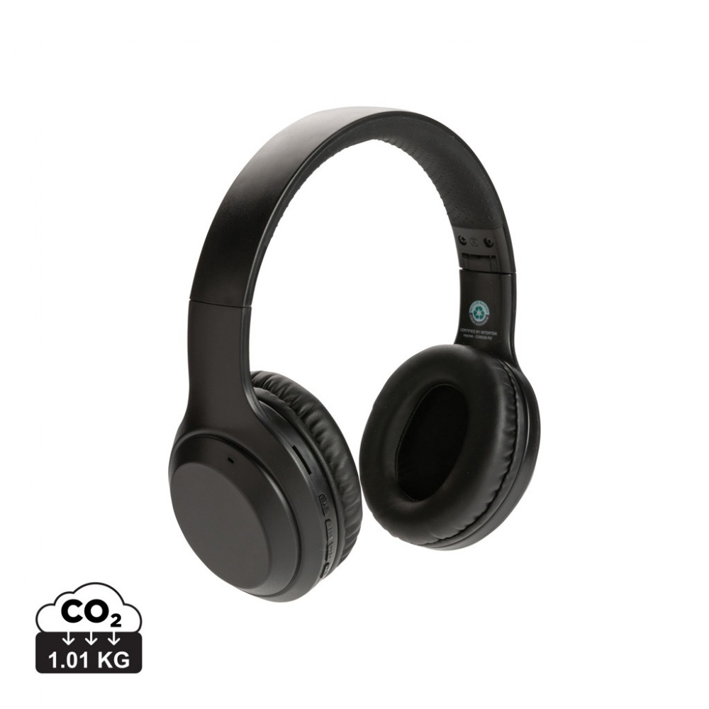 Logotrade promotional giveaways photo of: RCS standard recycled plastic headphone