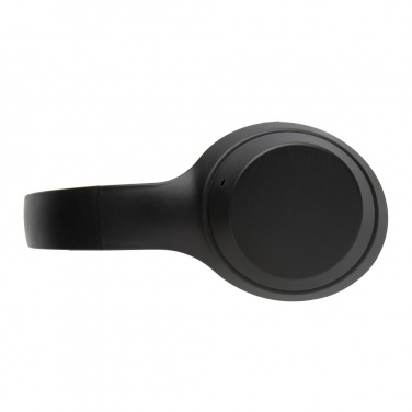 Logo trade promotional gifts picture of: RCS standard recycled plastic headphone